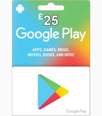 Google Play Gift Card 25 GBP (UK)