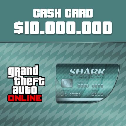 Grand Theft Auto V GTA + Megalodon Shark Cash Card