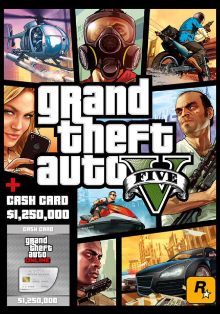 Grand Theft Auto V GTA V & Great White Shark Cash Card
